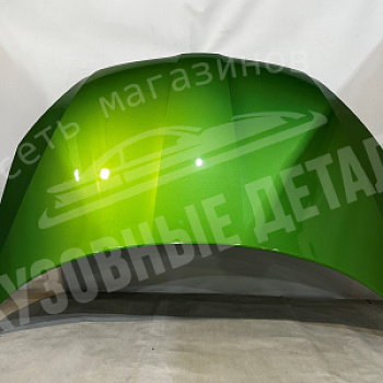Капот Skoda Fabia LF6Z, P7P7  Rallye Gruen Зеленый
