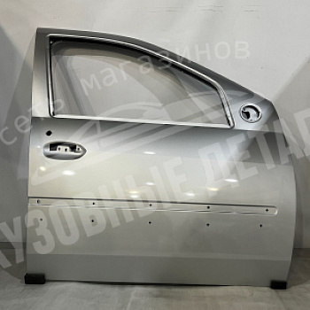 Дверь передняя ПРАВАЯ Renault Logan 2 D69 Gris Platine